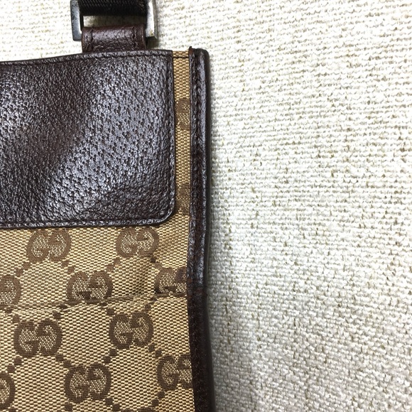 Gucci authentic brown canvas crossbody bag - Picture 11 of 15